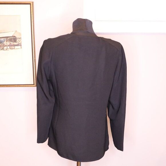 Ted Baker Black Rhinestone Blouse Sz S - Picture 3 of 5